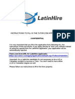 Latinhire Instructions
