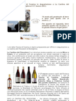 I Vini Della Tenuta Di Fessina in Degustazione A La Cantina Del Pescatore Di Bordighera Il 17 Marzo 2011