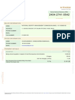 E-Invoice: Biller Information