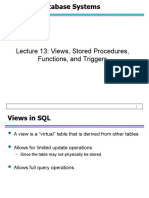 Function View Trigger Procedure