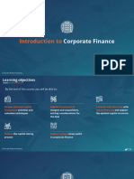 Introduction To: Corporate Finance