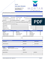 Mortar Finance - Home Loan Application Form