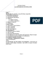 Formato de Protocolo e Informe Final de Investigación