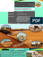 ECOSISTEMAS DESERTICOS - Exposicion