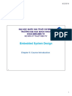 Embedded System Design: Đại Học Quốc Gia Tp.Hồ Chí Minh Trường Đại Học Bách Khoa