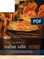 Barilla Celebrities Cookbook