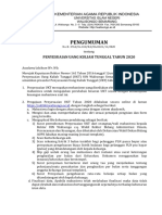 Surat Penyesuaian UKT 2020 PDF