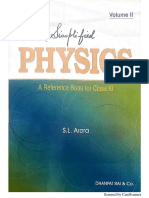 S.L. Arora - New Simplified Physics - A Reference Book For Class 11 Vol 2. 2-Dhanpat Rai & Co PDF