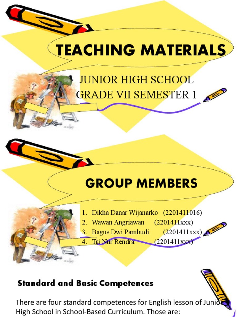 Junior High English Teaching Materials | PDF | English Language | Teachers