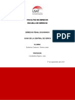 Caso de La Central de Cercs - Derecho Penal Económico