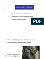 CV 6. Clasificacion y Taxonomia