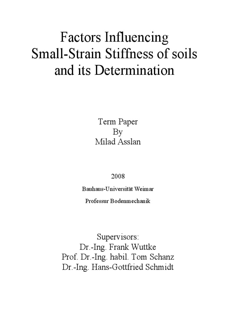 Small Strains | PDF | Deformation (Engineering) | Young's Modulus
