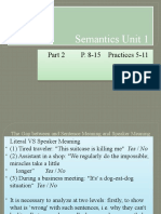 Semantics Unit 1part 2