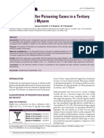 Profile of Rat Killer Poisoning Cases in A Tertiary Care Hospital at Mysore