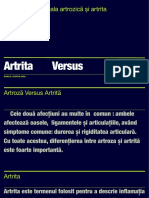 Artrita Versus Atroză