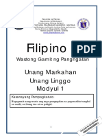 FILIPINO-4 Q1 Mod1