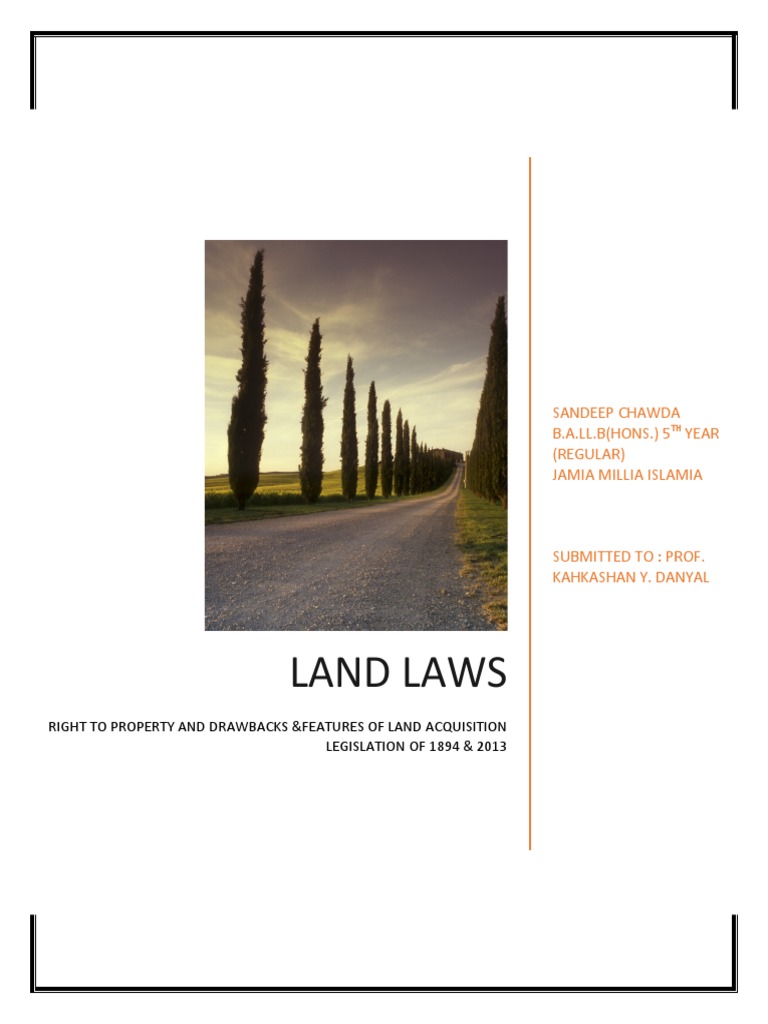 Concept and Definition of Property | PDF | Eminent Domain | Government ...