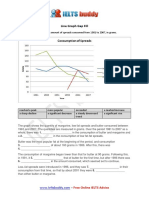 Ielts Line Graph Exercise