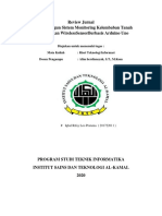 3 - Review Rancang Bangun Sistem Monitoring Kelembaban Tanah Menggunakan WirelessSensorBerbasis Arduino Uno