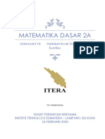 MODUL 90 - MATDAS 2A TA 2019-2020