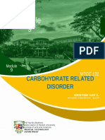 Carbohydrate Related Disorder: MTCC 131