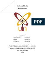 Makalah Filsafat Rasionalisme PDF