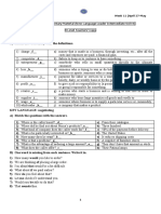 New Language Leader Intermediate Supp - Mat - A Level Unit 8 - AnswerKey