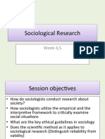3 - Sociology Reserach