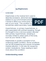 Understanding Diaphoresis