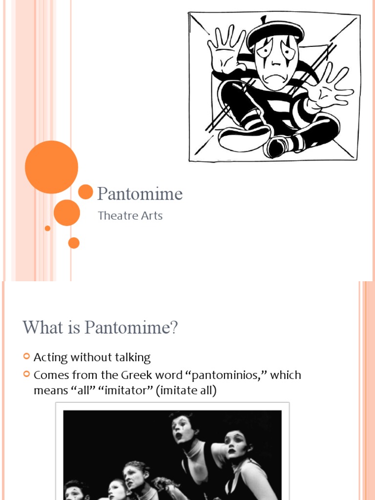 Pantomime | Download Free PDF | Emotions