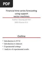 Financial Time Series Forecasting Using Support Vector Machines