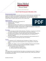 Fetal Vibroacoustic Stimulation Use Guidelines