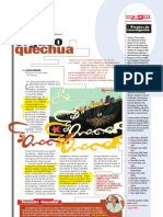 Orgullo Quechua (Suplemento Q), PuntoEdu. 13/11/2006