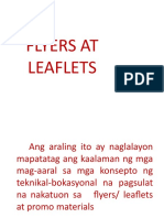 Flyers at Leaflets