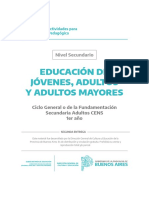 ADULTOS - Historia y Geografía, Educación Cívica e Informática