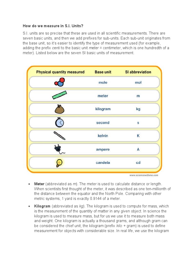 How Do We Measure in S PDF