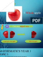 1 Apple: Whole