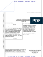 #284 - 1 Proposed Order Granting Pl's Motion To Seal Exs. BBBB-EEEE To Blank en Ship Dec.