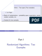 Our Goal: Randomized Algorithms - Two Types (Two Examples)