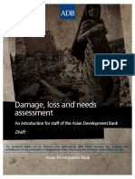 Damage, loss assessment guide for ADB staff