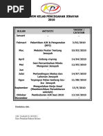 Takwim Kelab Pencegahan Jenayah