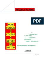 Non-Contact Voltage Detector Watch