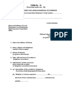 FORM - 18 Format