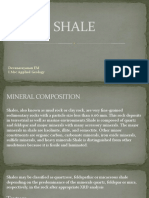 Shale: Devanarayanan EM I.Msc Applied Geology