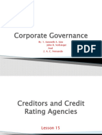 Corporate Governance: By: 1. Kenneth A. Kim John R. Nofsinger and 2. A. C. Fernando