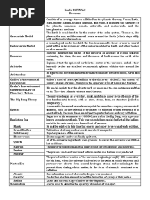 Reviewer Physical Science 11 PDF