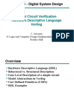 Digital Circuit Verification Hardware Descriptive Language Verilog