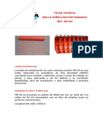 Ficha Tecnica Malla Señalizacion MS-50