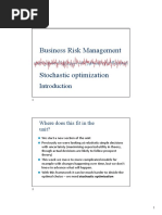 QBUS6820 HO Week 8 Stochastic Optimization