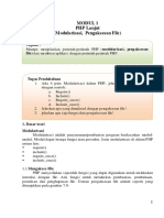 Modul PHP Lanjut